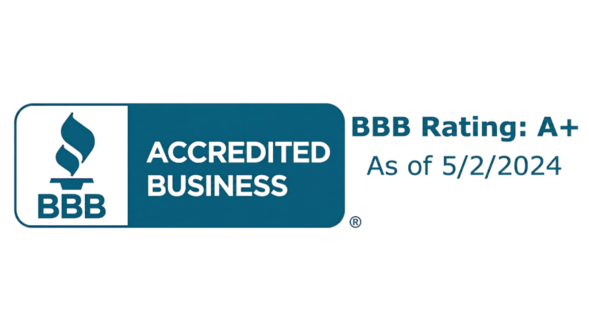 BBB Accredited Business A+ rating